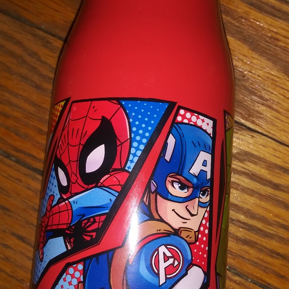 Marvel aluminum water bottle